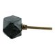 Forest Green Hexagon Stone Cabinet Knobs Online